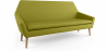 Buy Scandinavian design sofa 2 seater fabric Light green 55627 - prices