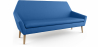 Buy Scandinavian design sofa 2 seater fabric Blue 55627 in the Europe