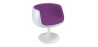 Buy Geneva Chair  - Fabric - White Shell Mauve 13158 home delivery