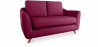 Buy Linen Upholstered Sofa - Scandinavian Style - 2 Seater - Gustavo Purple 58242 at Privatefloor