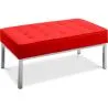 Buy Konel  Bench (2 seats) - Faux Leather Red 13213