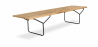 Buy Nordic Style Wooden Bench (180cm) - Yean Natural wood 14640 - in the EU