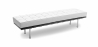Buy Town Bench (3 seats) - Faux Leather White 13222 - prices