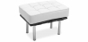 Buy Footstool Upholstered in Polyurethane - Barcel White 15424 - prices