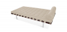 Buy Town Daybed - Premium Leather Taupe 13229 - in the EU