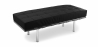Buy Town Bench (2 seats) - Faux Leather Black 13219 - in the EU