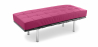 Buy Town Bench (2 seats) - Faux Leather Pink 13219 home delivery