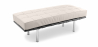 Buy Town Bench (2 seats) - Faux Leather Ivory 13219 - prices