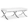 Buy Town Ottoman (2 seats) - Faux Leather White 13225