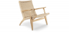 Buy Wooden Lounge Chair - Boho Bali Design - Birma Natural wood 57153 - in the EU