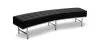 Curved Bench - Upholstered in Faux Leather - Karlo image 9