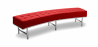 Buy Karlo Sofa Bench - Faux Leather Red 13700 in the Europe