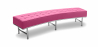 Buy Karlo Sofa Bench - Faux Leather Pink 13700 Home delivery