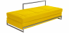 Buy Bench upholstered in faux leather - Dayved Yellow 15430 - prices