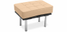 Buy Leather-upholstered Footstool - Barcel Ivory 15425 Home delivery