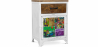 Buy Printed Nightstand - Wood - Colin White 51299 - in the EU