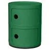 Buy Storage Container Furniture - 2 Drawers - Caracas Dark green 54284
