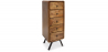 Buy Industrial Style Recycled tall wooden chest of drawers with 5 drawers  - Jason Brown 58529 - in the EU
