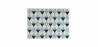 Buy Rhombus Design Rug - Wool - Wally Blue 58284 - in the EU