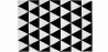 Buy Scandinavian Design Triangles Carpet White / Black 58452 - in the EU