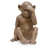 Buy Decorative Design Figure - Blind Monkey - Sapiens Brown 58446