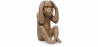 Buy Decorative Design Figure - Deaf Monkey - Sapiens Brown 58447 - in the EU
