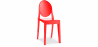 Buy Transparent Dining Chair - Victoria Queen Red 16458 in the Europe
