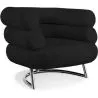 Buy Bivendun Armchair - Premium Leather Black 16501