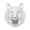 Buy Wall Decoration - White Bear Head - Uka White 55732