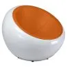 Buy Egg Poco Chair Armchair  - Faux Leather Orange 13195