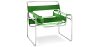 Buy Ivan Chair  - Faux Leather Dark green 16815 Home delivery