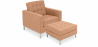 Buy Konel Armchair with Matching Ottoman - Cashmere Brown 16513 - prices