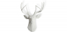 Buy Deer Bust Wall decor - Resin White 55737 - in the EU