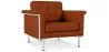Armchair with armrests - Upholstered in leather - Town image 9