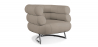 Buy Design Armchair - Upholstered in Leather - Bivendun Taupe 16501 - in the EU