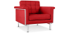 Buy Armchair Objective - Faux Leather Red 13180 in the Europe