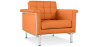 Buy Armchair Objective - Faux Leather Orange 13180 Home delivery