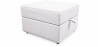 Buy Fabric puf with storage White 58769 - in the EU