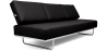 Buy Sofa Bed Kart5  (Convertible) - Faux Leather Black 14621 - prices