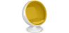 Design Ball Armchair - Upholstered in Fabric - Batton image 9