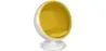 Design Ball Armchair - Upholstered in Fabric - Batton image 9