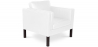 Buy Bina Design Living room Armchair  - Faux Leather White 15440 - prices
