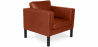 Buy Bina Design Living room Armchair  - Faux Leather Brown 15440 at Privatefloor