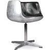 Buy Cognac Chair Aviator - Premium Leather & Aluminium Black 48384