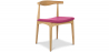 Buy Scandinavian design Elb Chair CW20 Boho Bali - Faux Leather Pink 16435 at Privatefloor