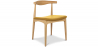 Buy Scandinavian design Elb Chair CW20 Boho Bali - Faux Leather Yellow 16435 in the Europe
