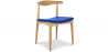 Buy Scandinavian design Elb Chair CW20 Boho Bali - Faux Leather Dark blue 16435 with a guarantee