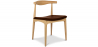 Buy Scandinavian design Elb Chair CW20 Boho Bali - Faux Leather Chocolate 16435 - in the EU