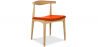 Buy Elb Scandinavian design Boho Bali Chair CW20 - Premium Leather Orange 16436 - in the EU