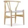 Buy Dining Chair Scandinavian Design Wooden Cord Seat - Wish Natural wood 99916432